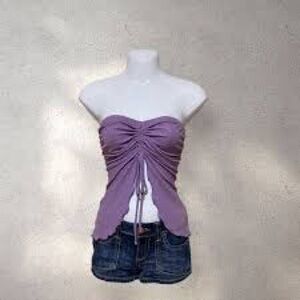 Urban Outfitters Lilac Strapless Camisole